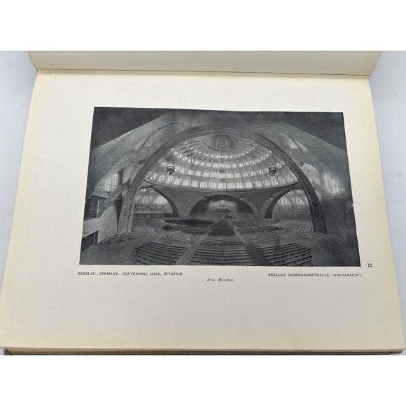 Architectural Design in Concrete 1927 Hardcover T.P. Bennett Vintage Book - Picture 4 of 12